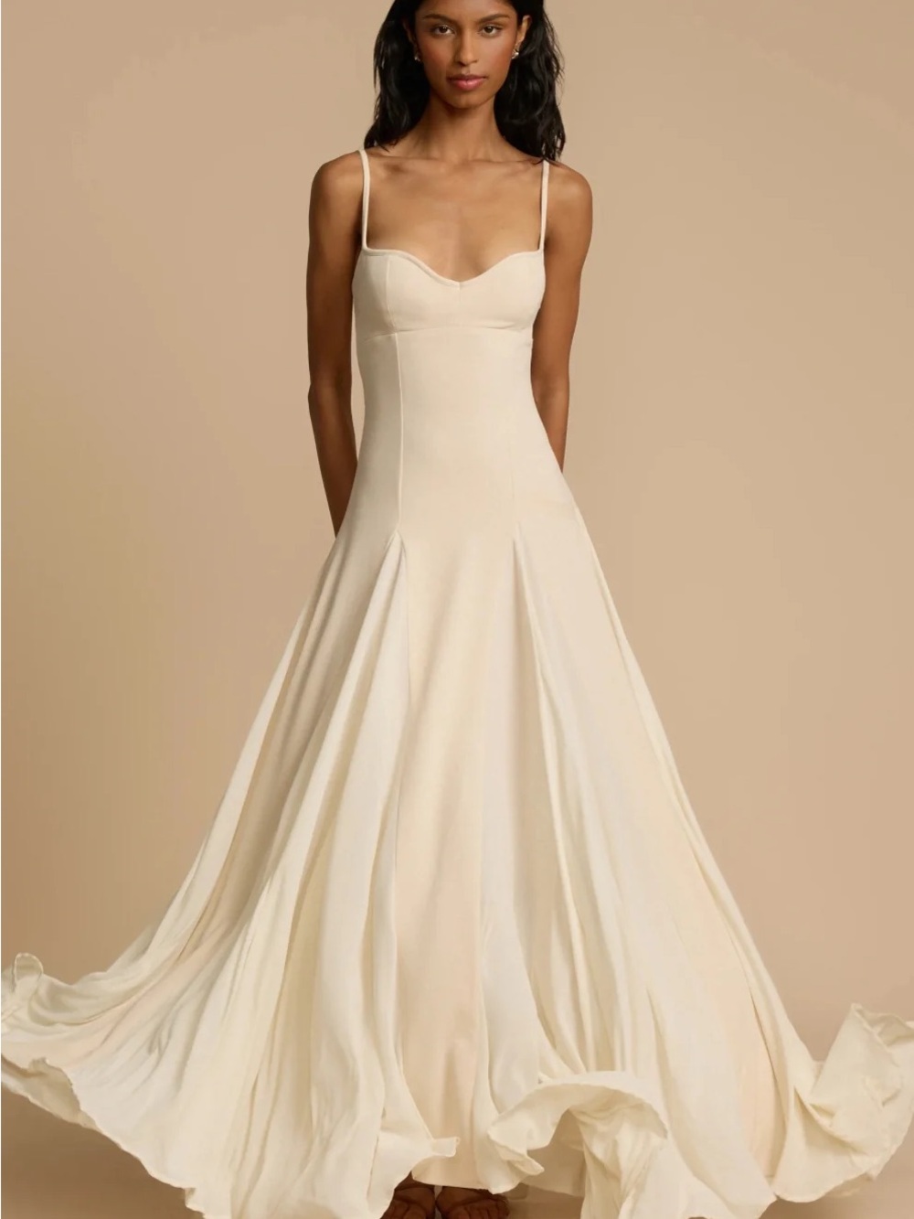 Arcina Ori Paloma Dress in Stone S